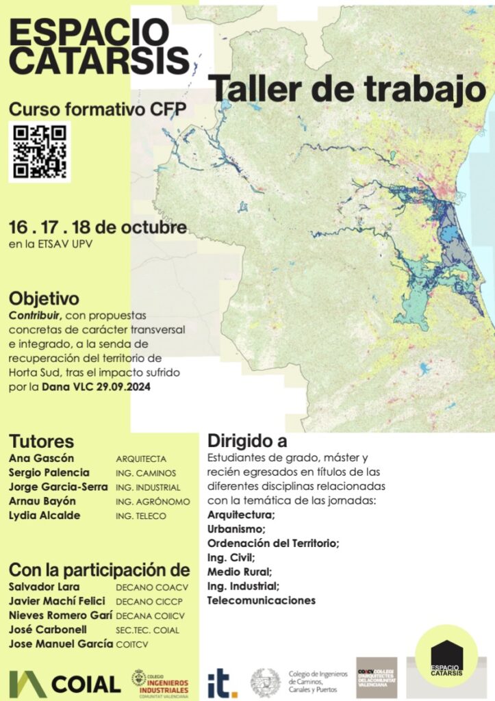Taller de Trabajo “Espacio Catarsis” | 16 al 18 de octubre | ETSA-UPV