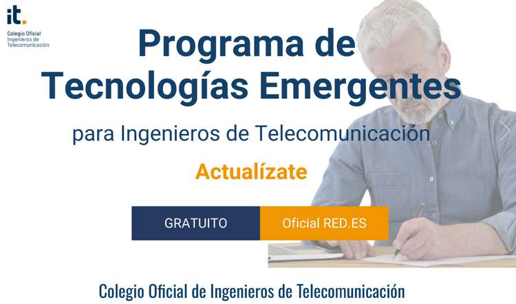 El COIT impulsa formación gratuita en tecnologías emergentes para los IT