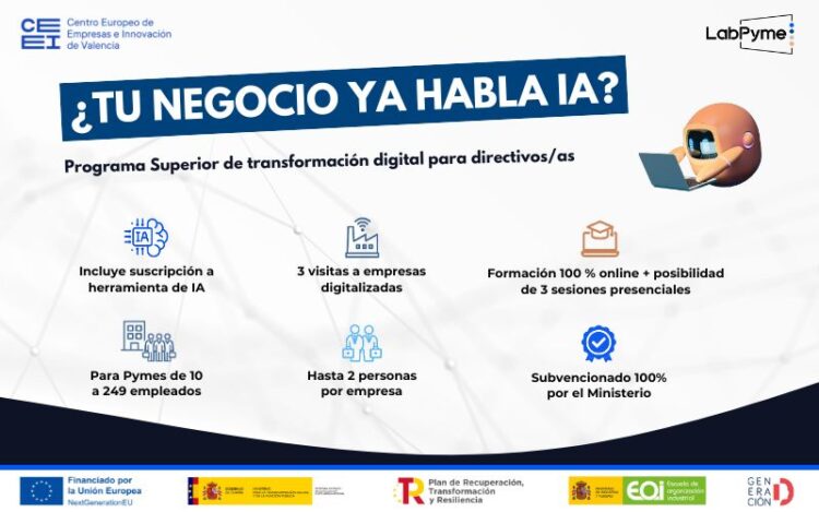 Curso Transforma digitalmente tu empresa y tu futuro profesional (Diciembre)