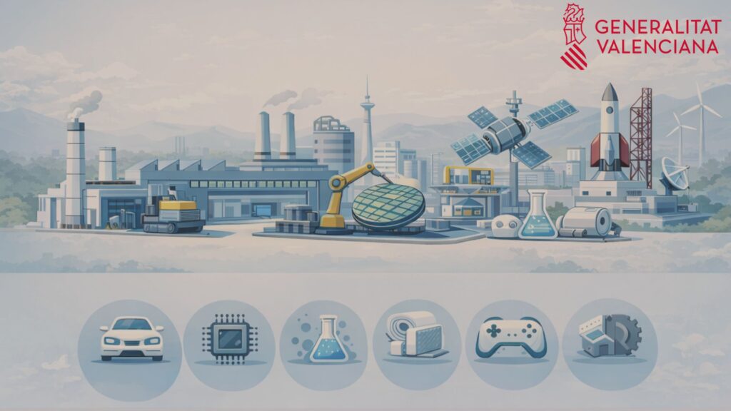 Ayudas para la reindustrialización de PYMES en la Comunitat Valenciana (INPYME 2026)